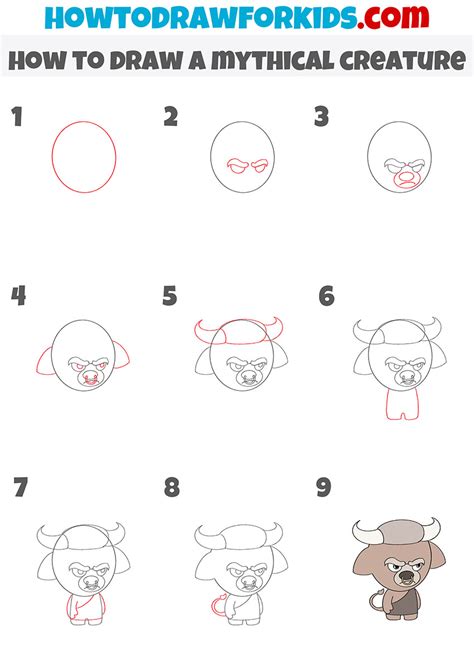 Step by Step: How to Draw Mythical Creatures